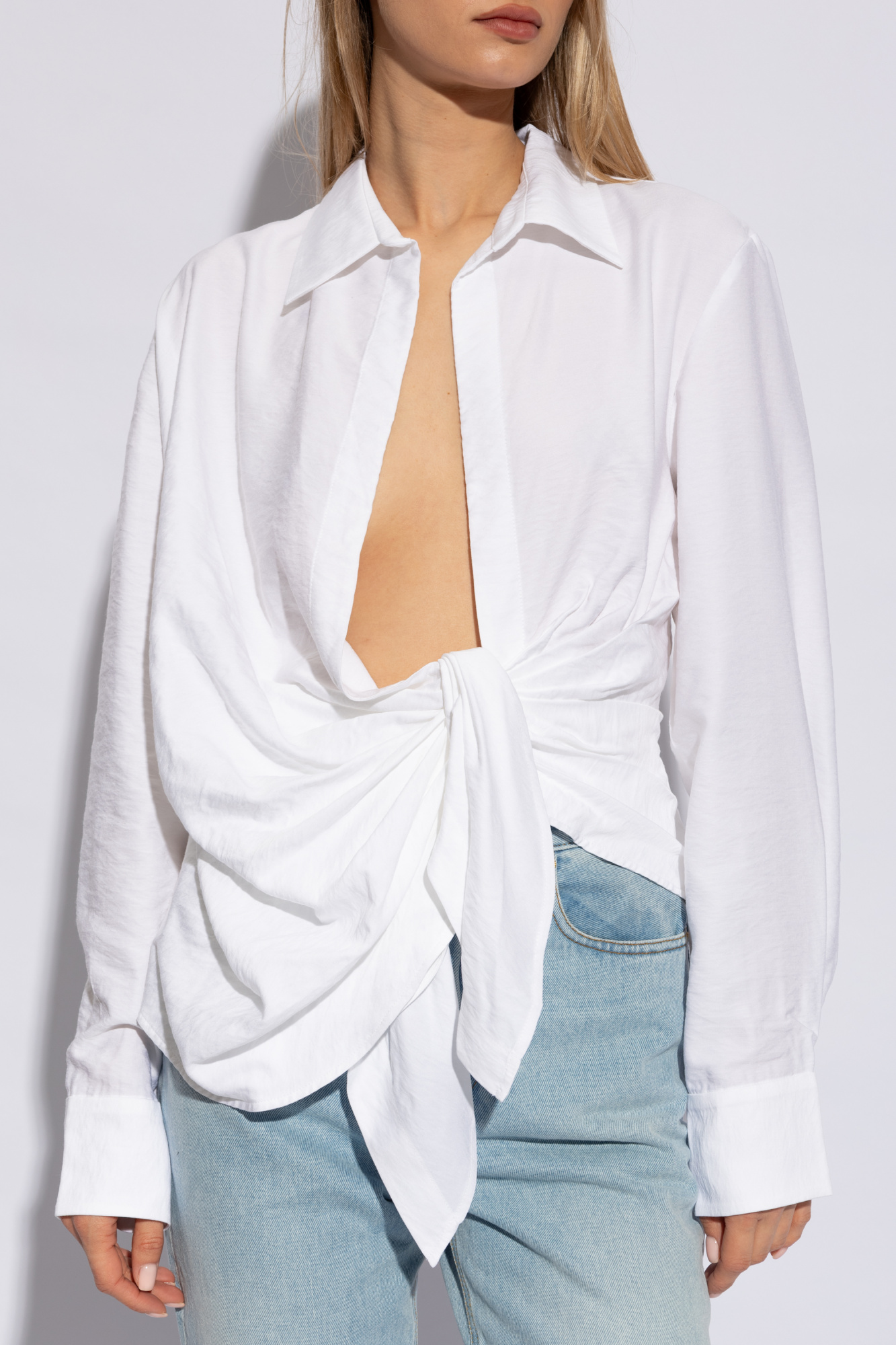 Jacquemus Draped shirt | Women's Clothing | Vitkac